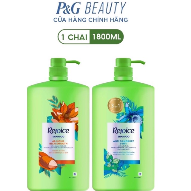 Dầu gội Rejoice 1.8l chai lớn