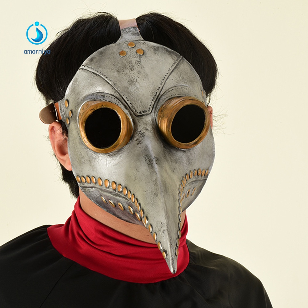 Mặt Nạ Hóa Trang Halloween Nhân Vật Bác Sĩ Beak Doctor Plague