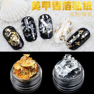 Foil vàng, bạc trang trí móng