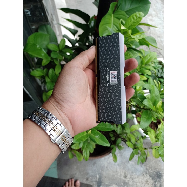 Bộ Nhớ Máy Tính Ram Asgard 16G /3200 led RGB