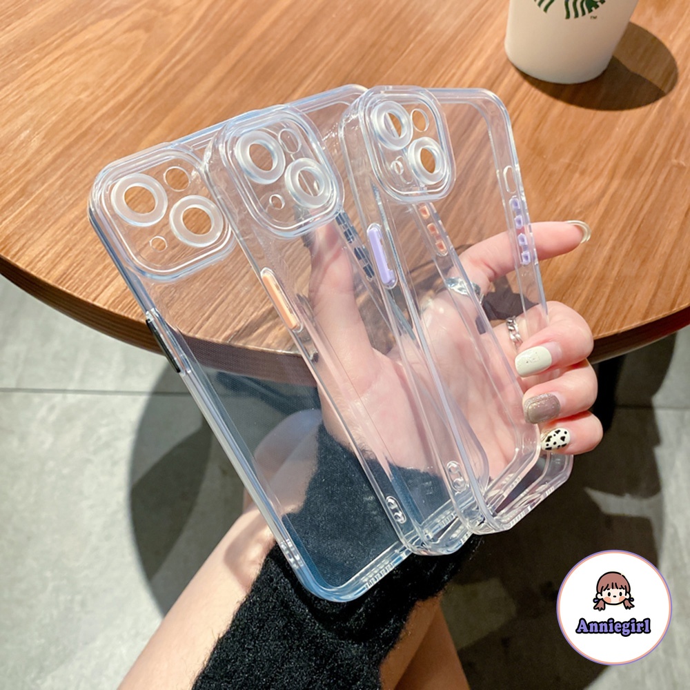 Ốp điện thoại TPU mềm trong suốt chống trầy nhiều màu thời trang cho IPHONE 13 12 11 PRO MAX X XR 8 7 PLUS | BigBuy360 - bigbuy360.vn