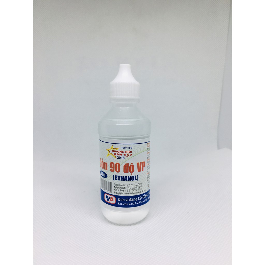 [90 Độ] Cồn 90 Độ VP 60ml Vĩnh Phúc