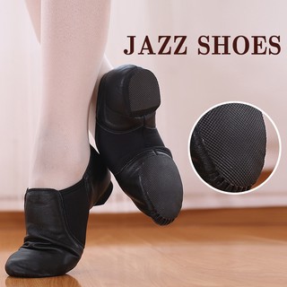 Nam da đen hiện đại khiêu vũ jazz giày khiêu vũ thoải mái phòng bóng