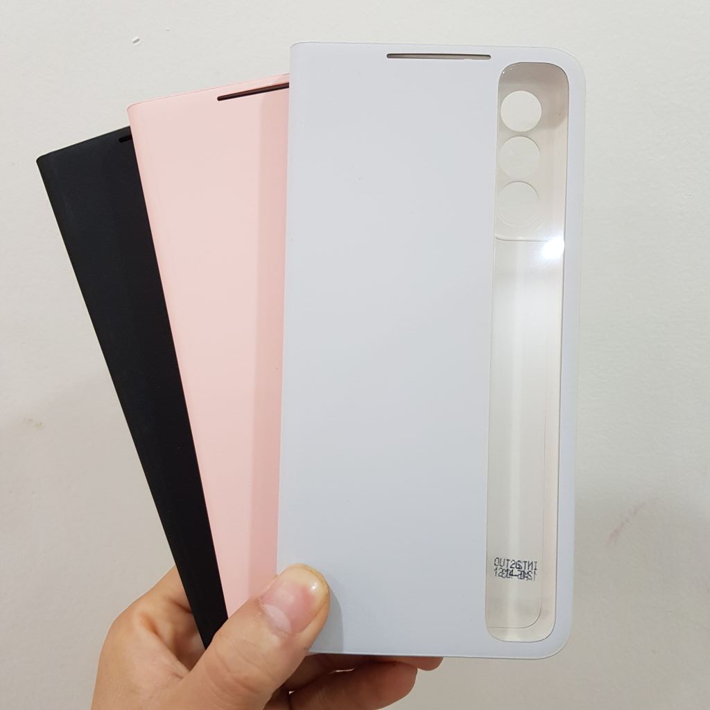 Bao Da Clear View Samsung Galaxy S21 FE 5G, S21 PLus, Kháng Khuẩn, Vuốt Trả Lời, Màn Hình Led, Hàng Chính Hãng