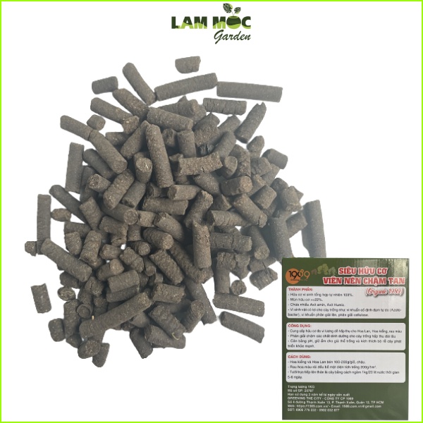 Siêu Hữu Cơ - Organic - Viên Nén Chậm Tan -Hộp 1 Kg