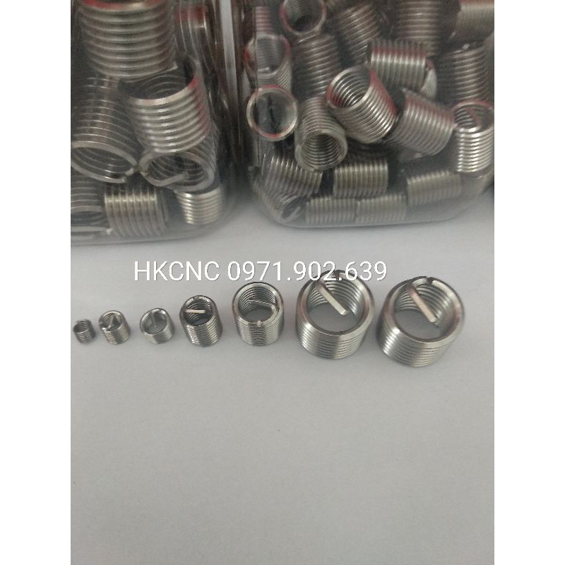 REN CẤY, HELICOIL, BẠC REN, SƠ MI REN, VẬT LIỆU  INOX 304