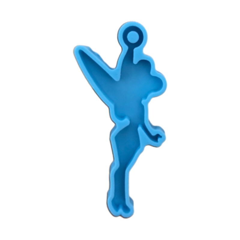 Khuôn Silicone Làm Móc Khóa Hình Hoa Thủy Tinh Sáng Tạo