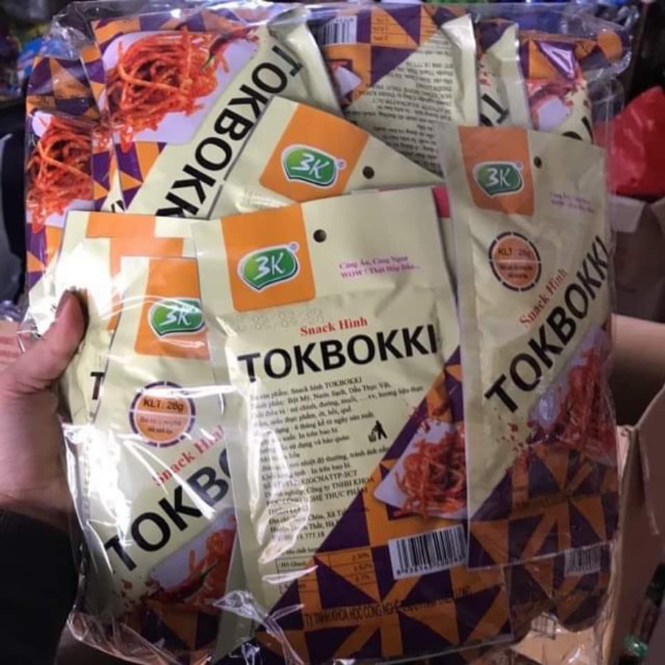 Snack Tokbokki 3K thơm ngon