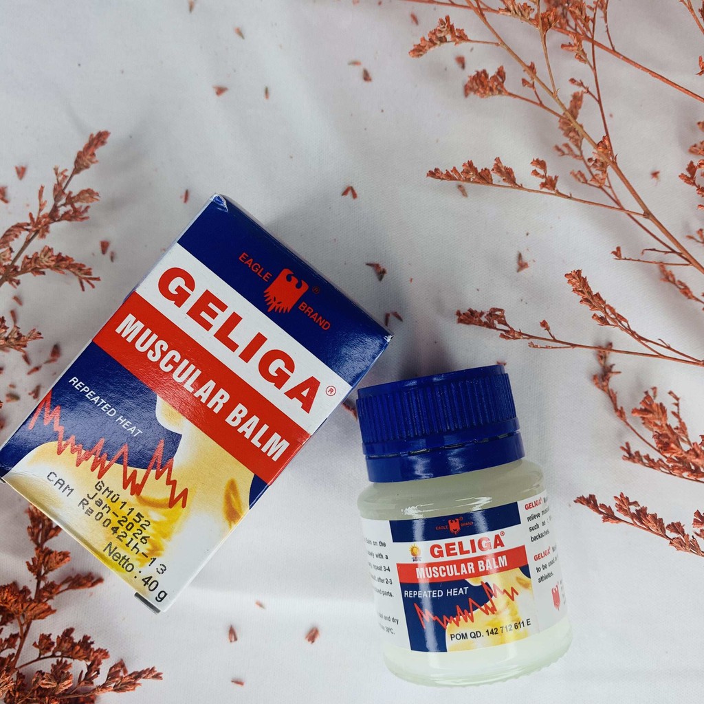 Dầu Cù Là Lửa GELIGA MUSCULAR BALM Indonesia 40G