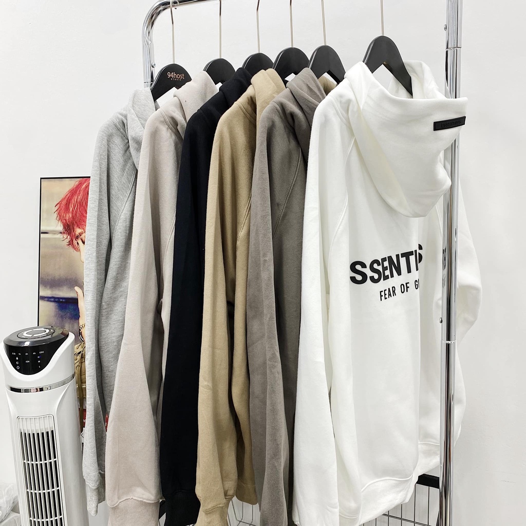 Áo hoodie Essen 6 màu - Áo hoodie Unisex Nam nữ 94host