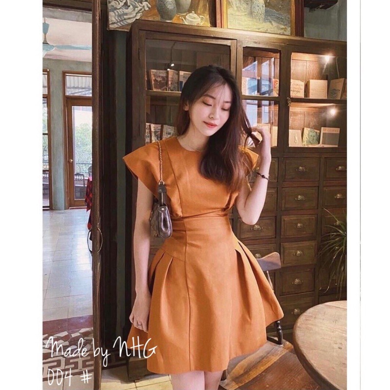 Váy Tay Hến Kaki Cao Cấp | BigBuy360 - bigbuy360.vn