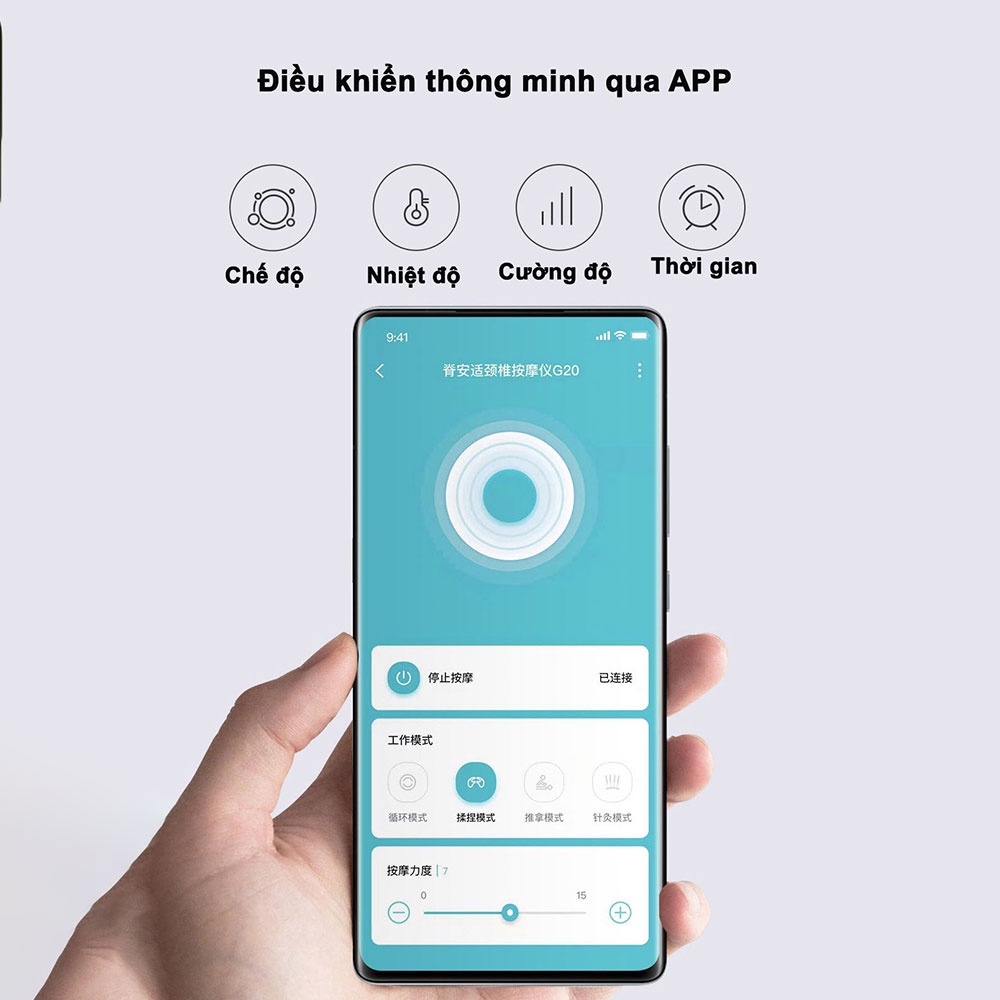 Máy massage cổ thông minh Xiaomi Jeeback G20 - Bảo hành 6 tháng - Hàng chính hãng