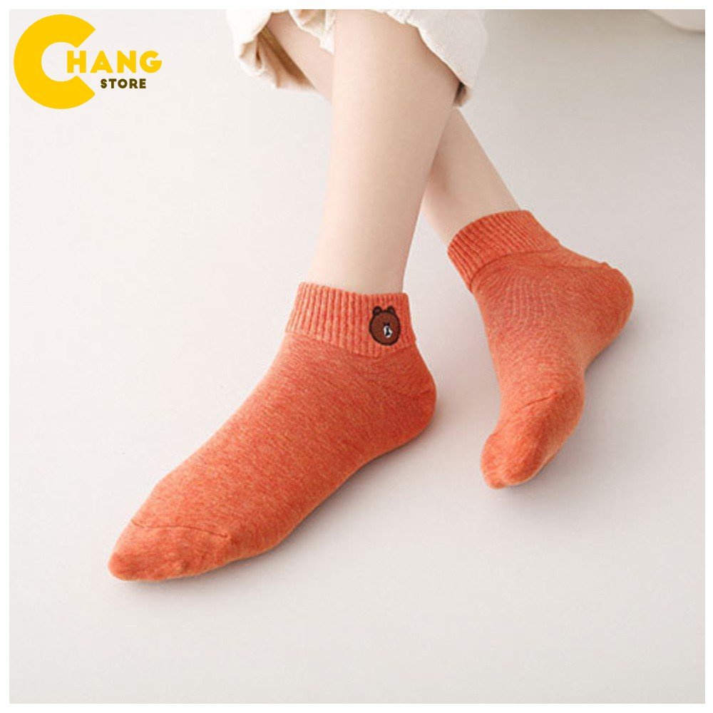 Combo 10 Đôi Vớ Gấu - Tất Gấu Cổ Ngắn
