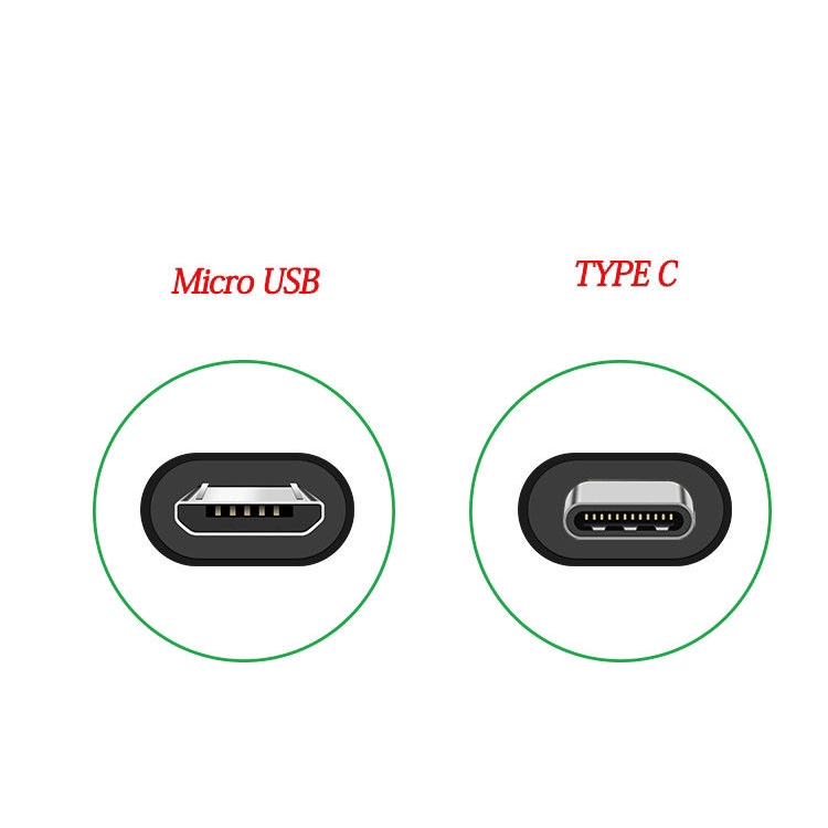 Dây cáp cho 1M Xiaomi 2A cổng Micro USB / Type-C cho điện thoại di động