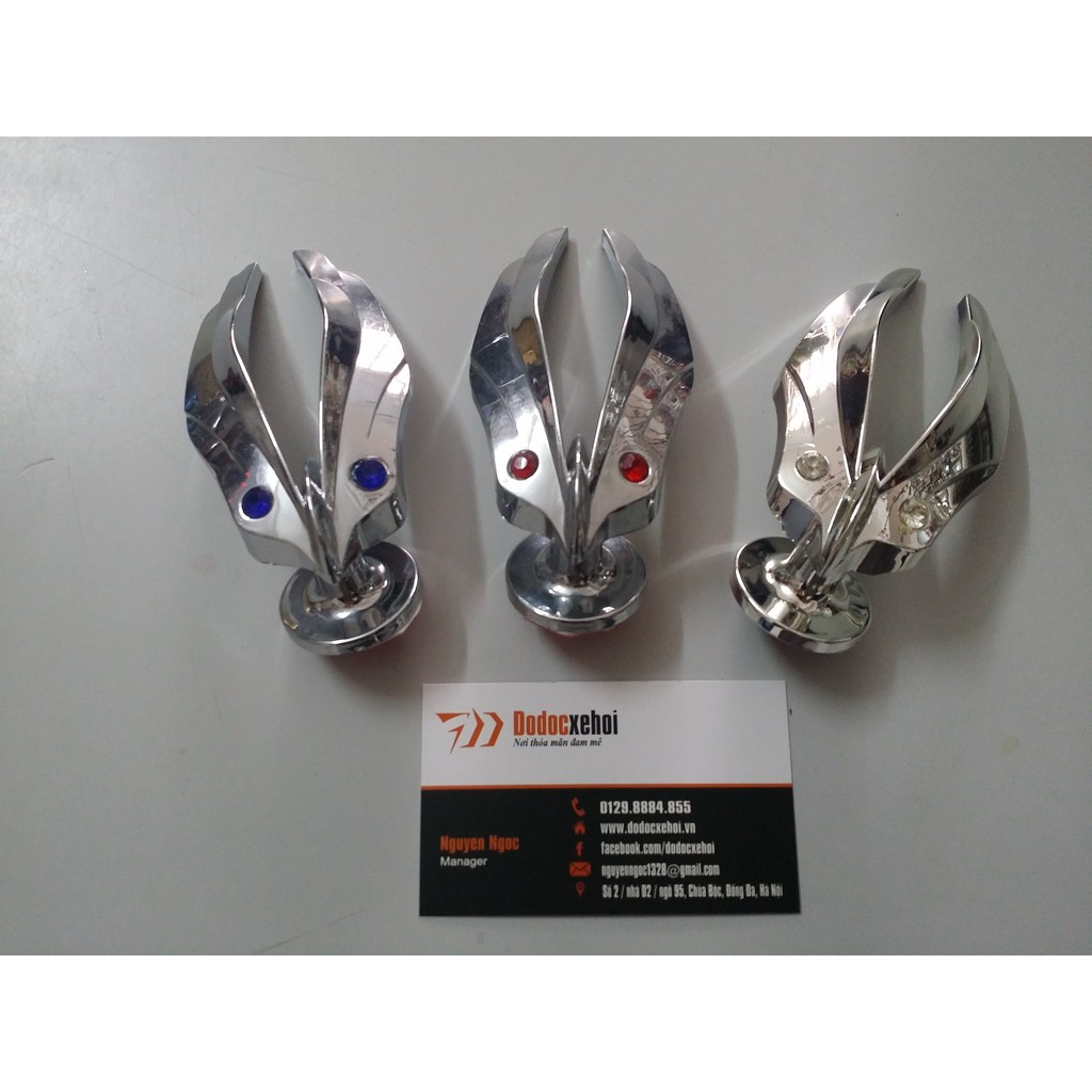 LOGO ĐẠI BÀNG THÉP DÁN MŨI XE