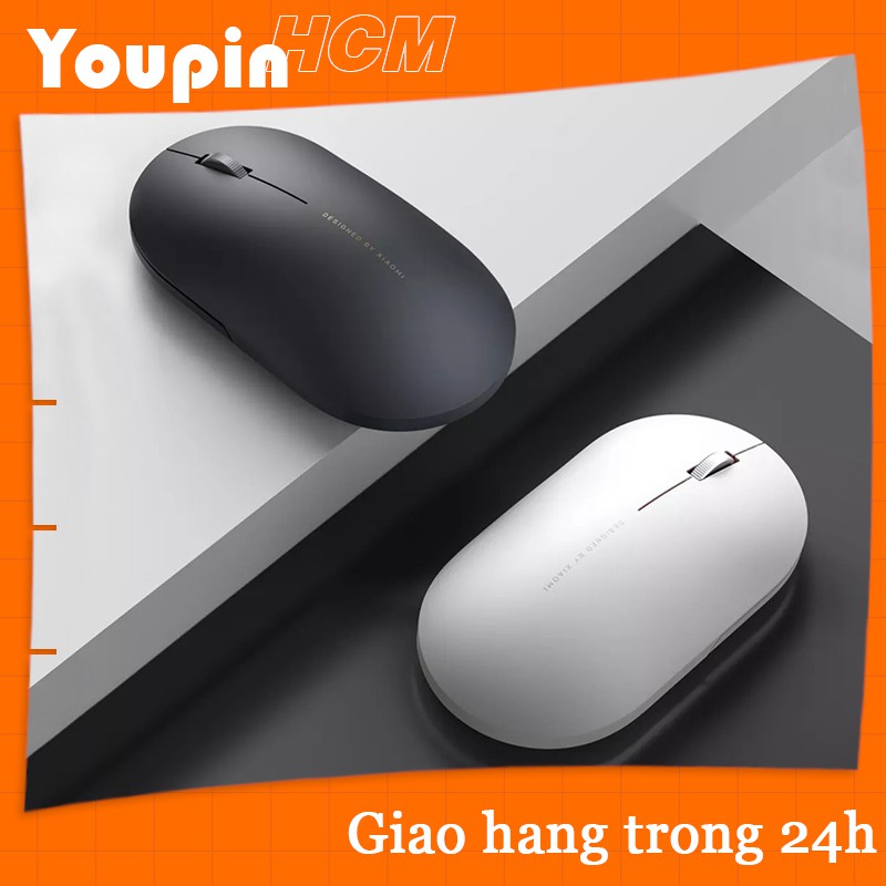 Chuột không dây Xiaomi gen 2 - Chuột Xiaomi không dây wireless Portable Mouse