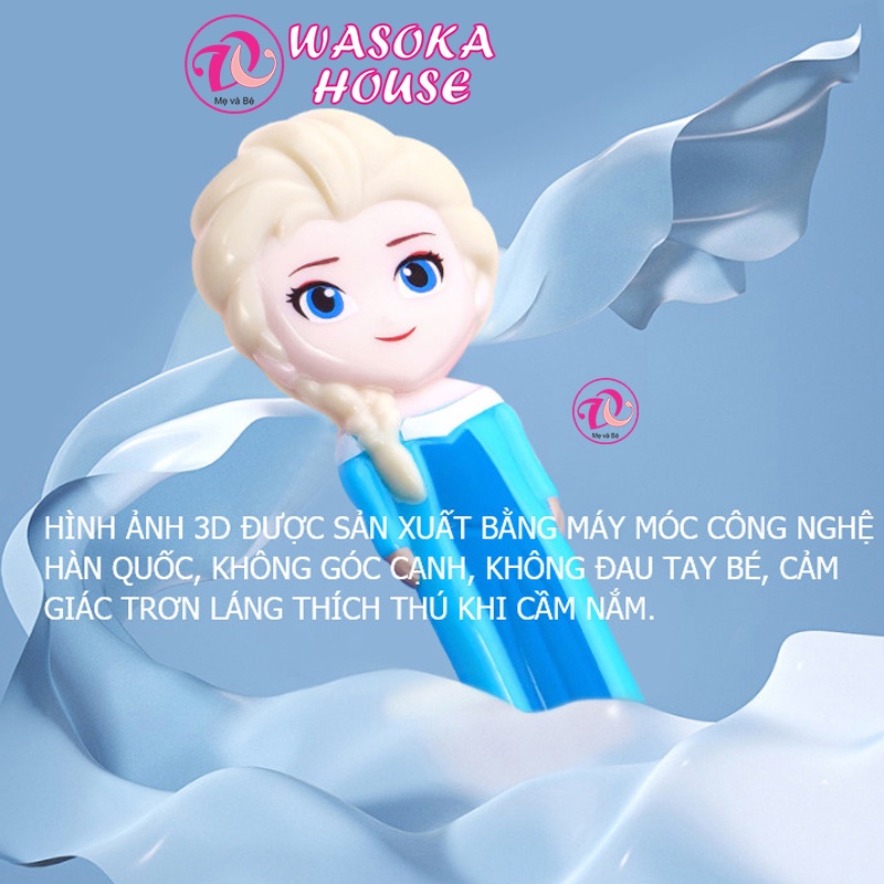 Muỗng cho bé tập ăn 3D thương hiệu Disney họa tiết siêu ngộ nghĩnh đáng yêu