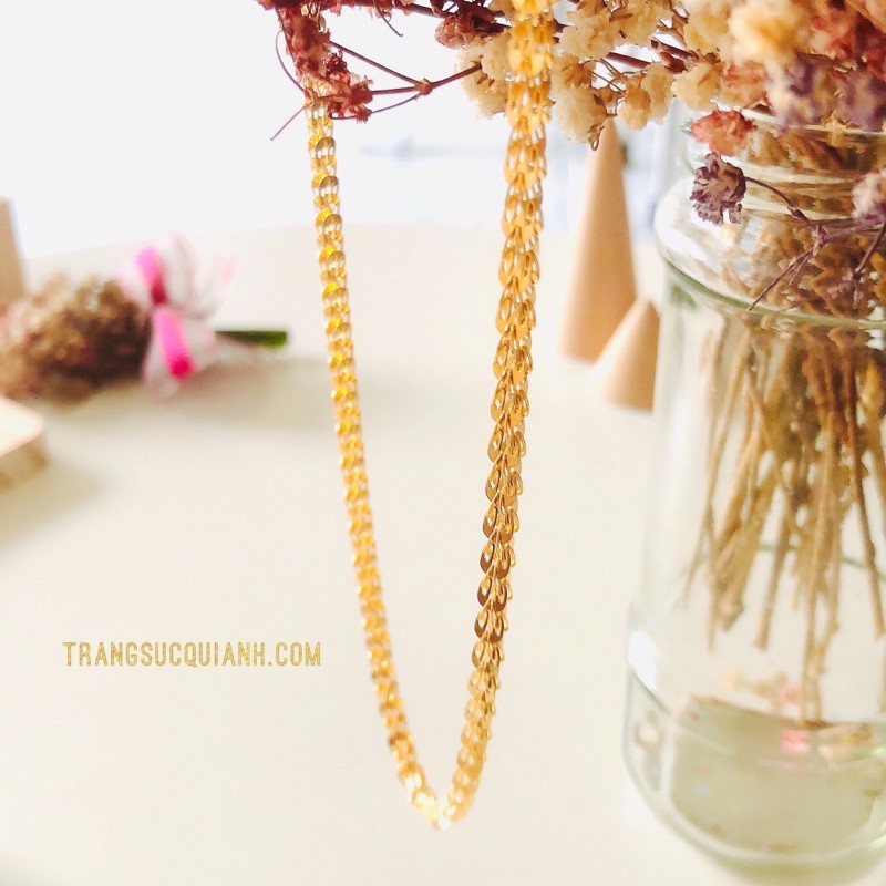 Dây chuyền titan đuôi phụng sang chảnh