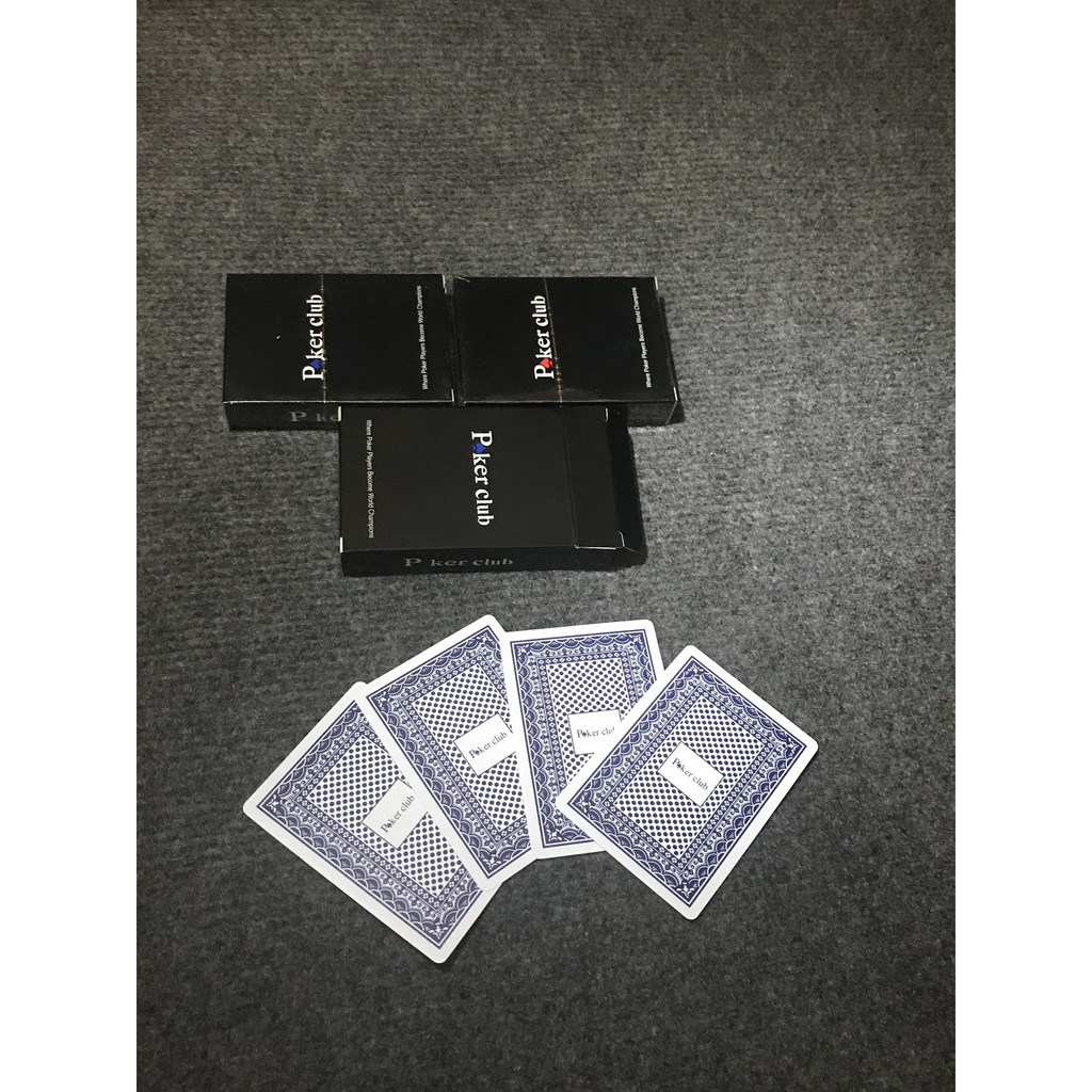 Bài nhựa poker cao cấp, chống nước nhựa đàn hồi tốt