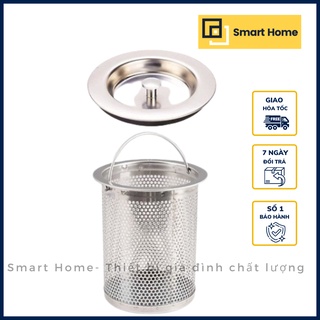 Giỏ lọc rác, nắp đậy phụ kiện chậu rửa bát