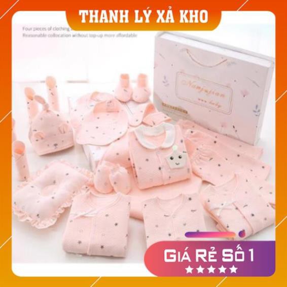 [FreeShip – Xả kho] Set đồ sơ sinh 16 chi tiết cho bé 0-10 tháng [ẢNH THẬT DO SHOP TỰ CHỤP]