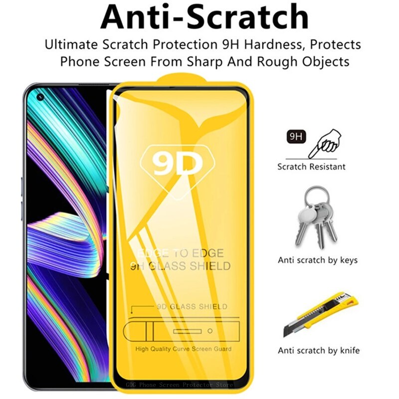 Kính cường lực bảo vệ toàn màn hình chuyên dụng cho OPPO Reno 8T 8 5G 8Z 7Z 7 SE 6 6z 5 4 3 2Z 2F 10X
