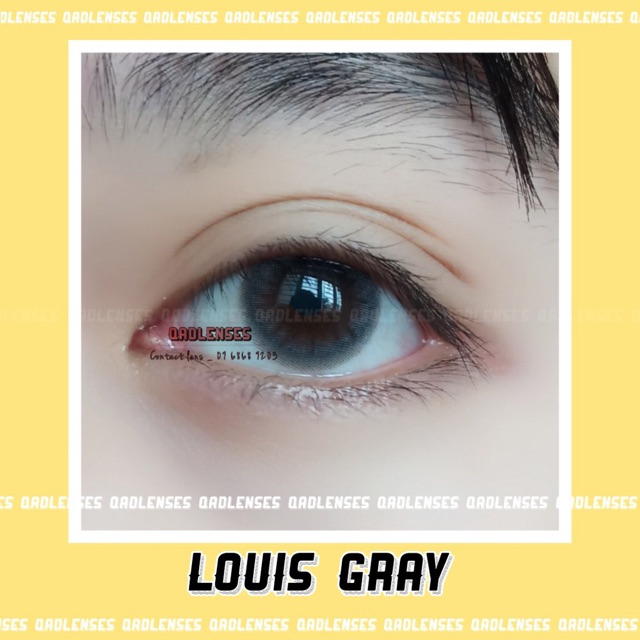 Cận 0,75₫ Contact Lens Louis Gray