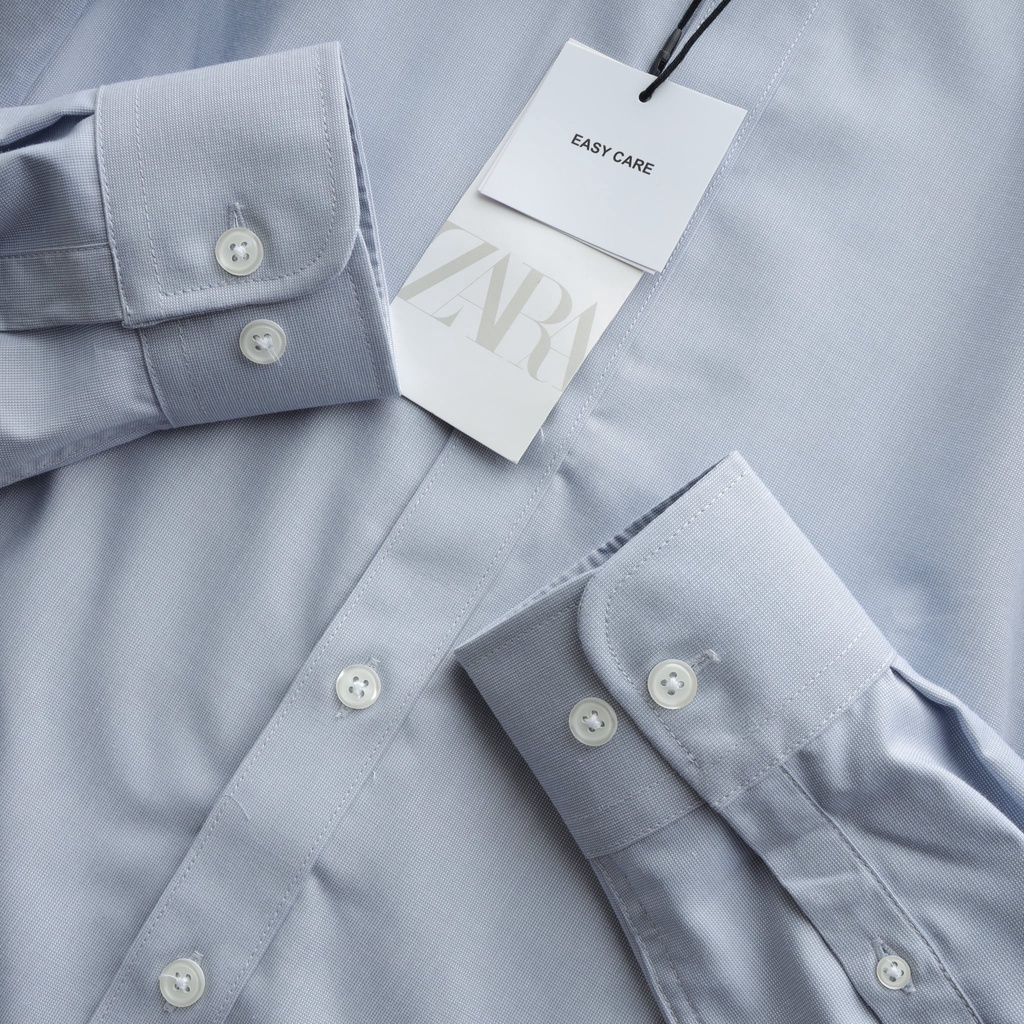 Aó sơ mi nam dài tay dư xịn ZR,Chất vải cotton lụa chống nhăn,Form Slimfit,thấm hút mồ hôi,hàng VNXK