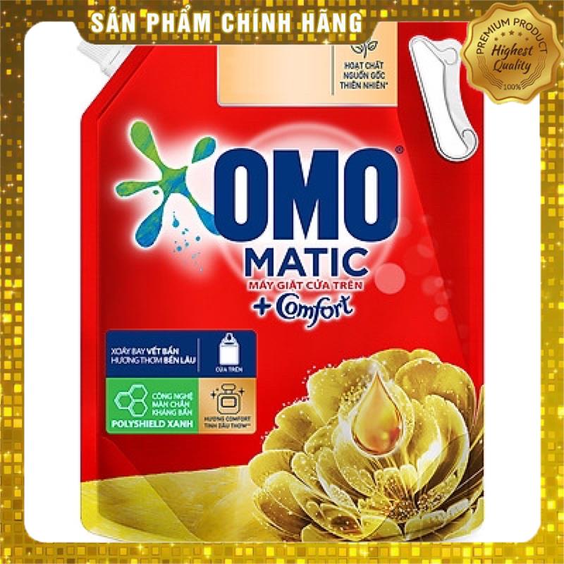 Túi Nước Giặt OMO Matic Comfort Hương Tinh dầu thơm 3.7kg