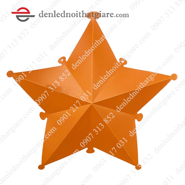 Combo 10 Lồng Đèn Ngôi Sao bằng Nhựa 46cm