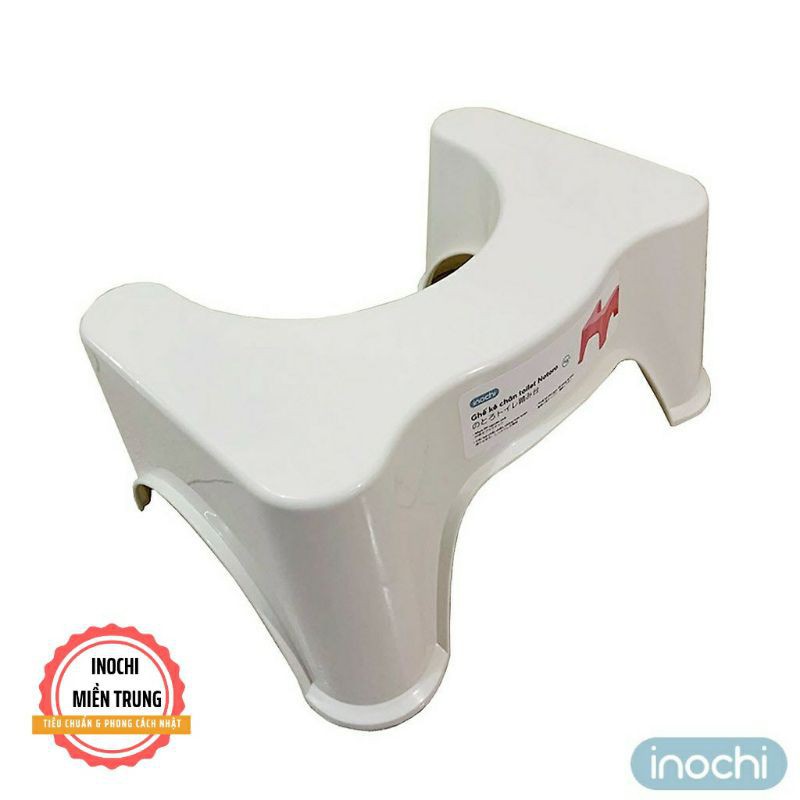 Ghế nhựa kê chân toilet cao cấp Inochi (giải pháp chống táo bón và tê chân) (VUI LÒNG IB SHOP ĐỂ CHỌN MÀU HIỆN CÓ)