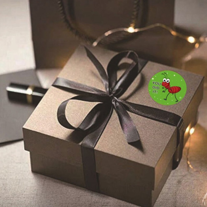 500 Nhãn dán in hình động vật dùng làm quà tặng cho bé