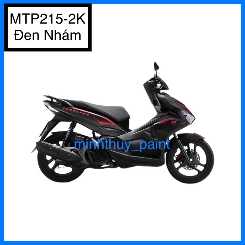 Sơn xe máy Honda Air Blade màu Đen nhám MTP215-2K Ultra Motorcycle Colors