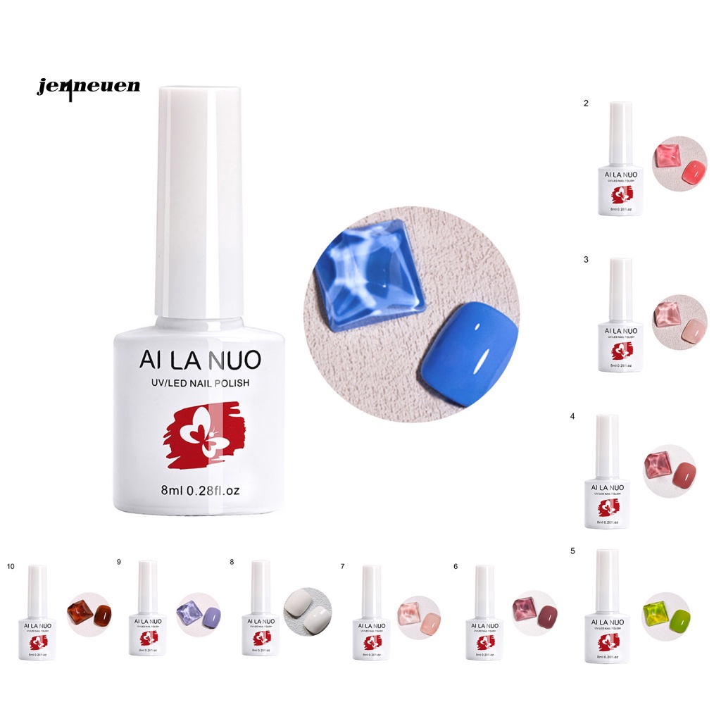 Sơn Móng Tay Gel UV Không Mùi Không Mùi Màu Sắc Trong Suốt Cho Nữ