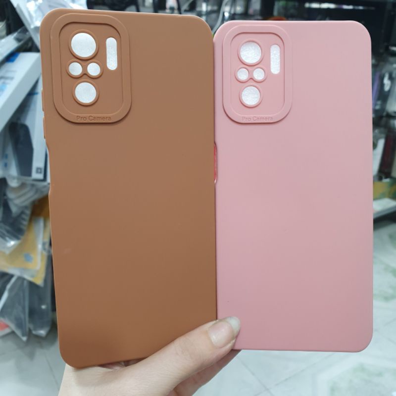 Ốp điện thoại Xiaomi Redmi Note 10/Note 10S dẻo màu chống bẩn cạnh vuông