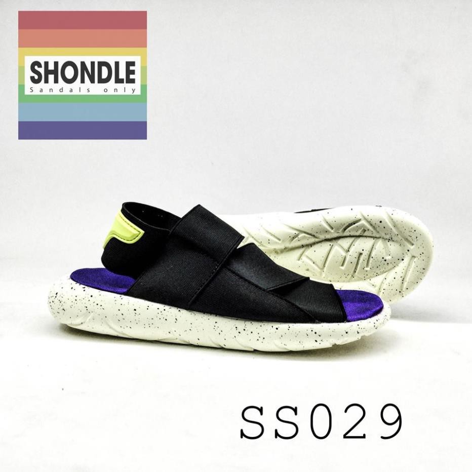 Sandal Y3 - Tím Trắng Đen [FreeShip] siêu êm - SS029 Hot 2020