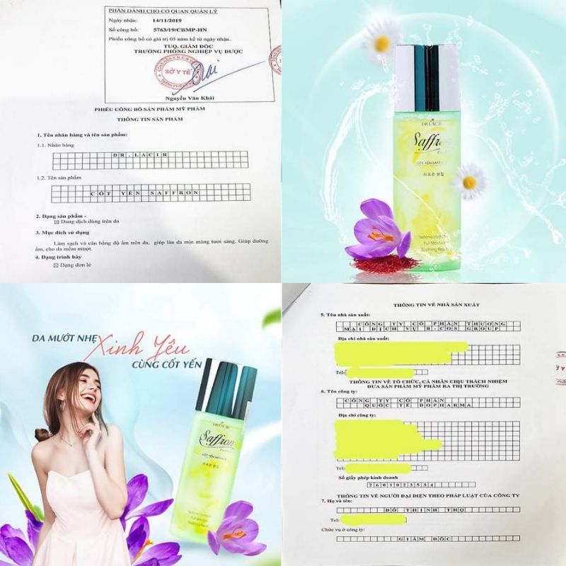 Cốt yến saffon drlacir