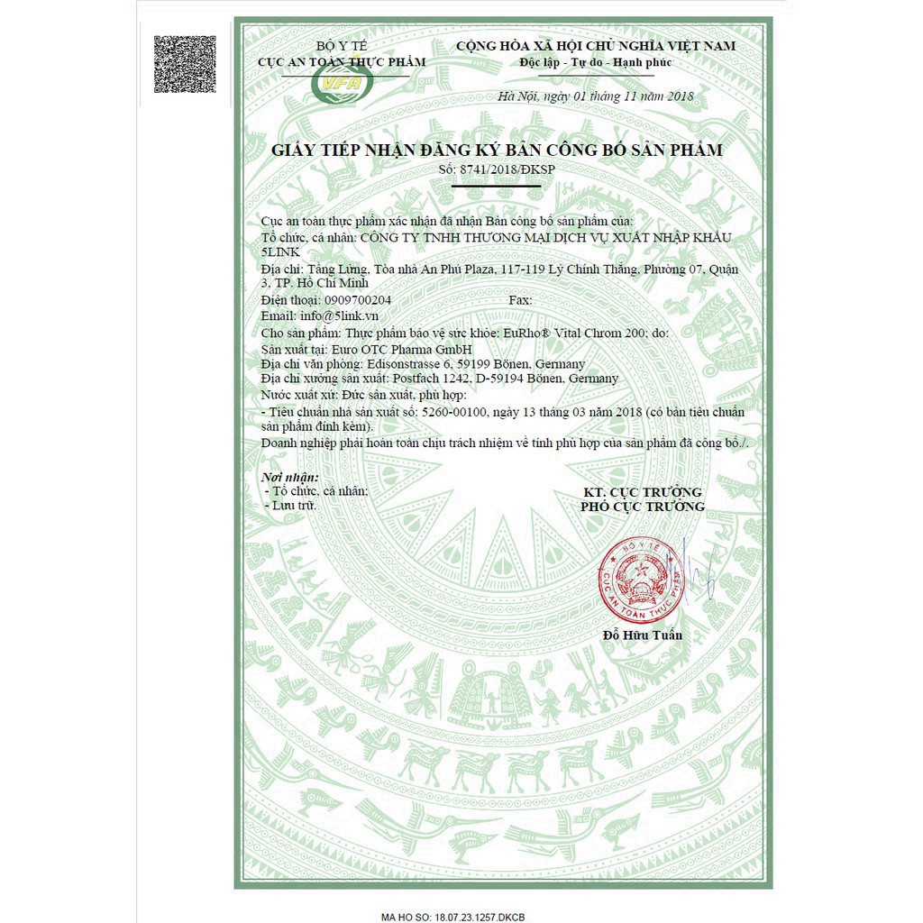 ❤️ ✅  Thực phẩm chức năng EuRho Vital Chrom 200  [Date xa] | BigBuy360 - bigbuy360.vn