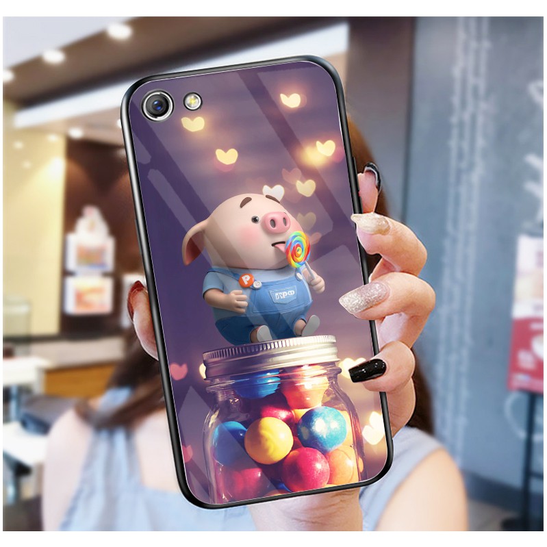 Ốp Lưng VIVO Y71,Y81,Y81I mặt kính cường lực cao cấp
