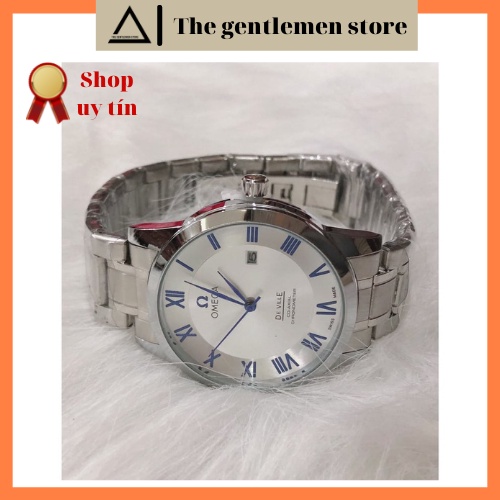 Đồng hồ nam Omega bát quái mặt tròn dây đúc đặc kim trôi giá rẻ - Freeship | BigBuy360 - bigbuy360.vn