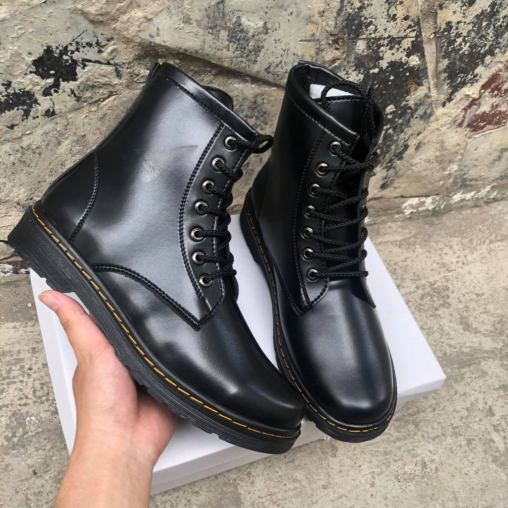 Dr.Marten cao cổ buộc dây combat boots