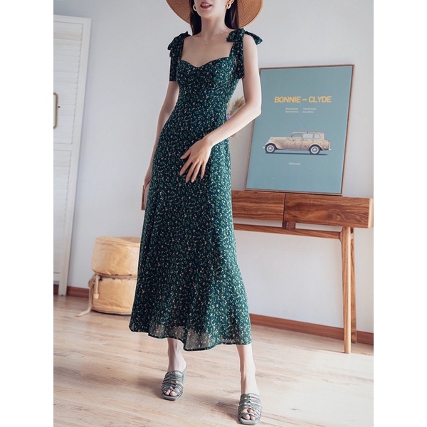 Order 15 ngày- Đầm hoa form dài #503