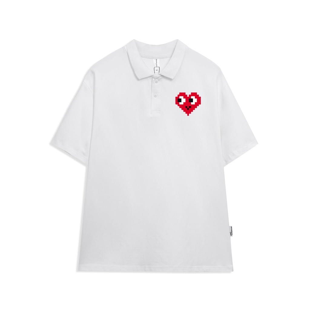 Áo polo nữ form rộng, áo thun polo nữ có cổ đẹp chất cotton form unisex PL029 Miucho in hình họa tiết
