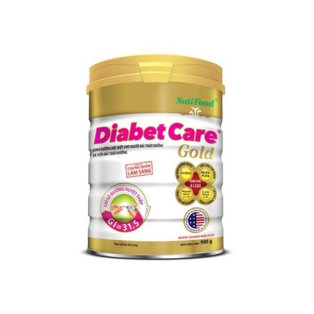 Sữa bột Diabet Care Gold lon 900g_ dành cho người tiểu đường