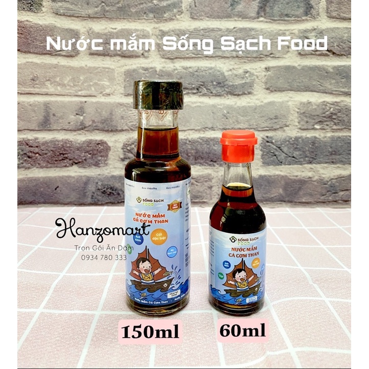 NƯỚC MẮM ĂN DẶM CÁ CƠM THAN SỐNG SẠCH