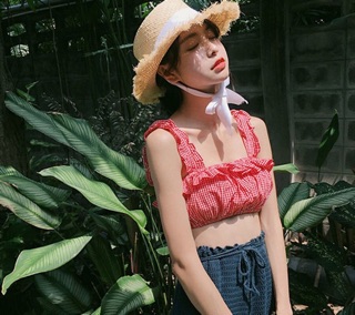 Mũ rơm quai trơn ulzzang