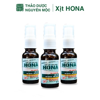 Xịt Hôi nách Hôi Chân Thảo Dược Hona hỗ trợ khử mùi cơ thể loại bỏ tác nhân gây mùi giảm mồ hôi