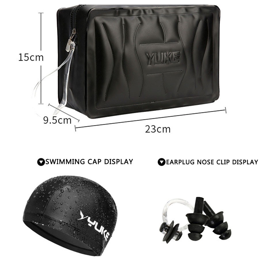 Bộ Đồ Bơi Gồm Mũ Và Kính Bơi Họa Tiết Da Cá Mập Chống Thấm Nước Nhanh Khô Dành Cho Nam | BigBuy360 - bigbuy360.vn