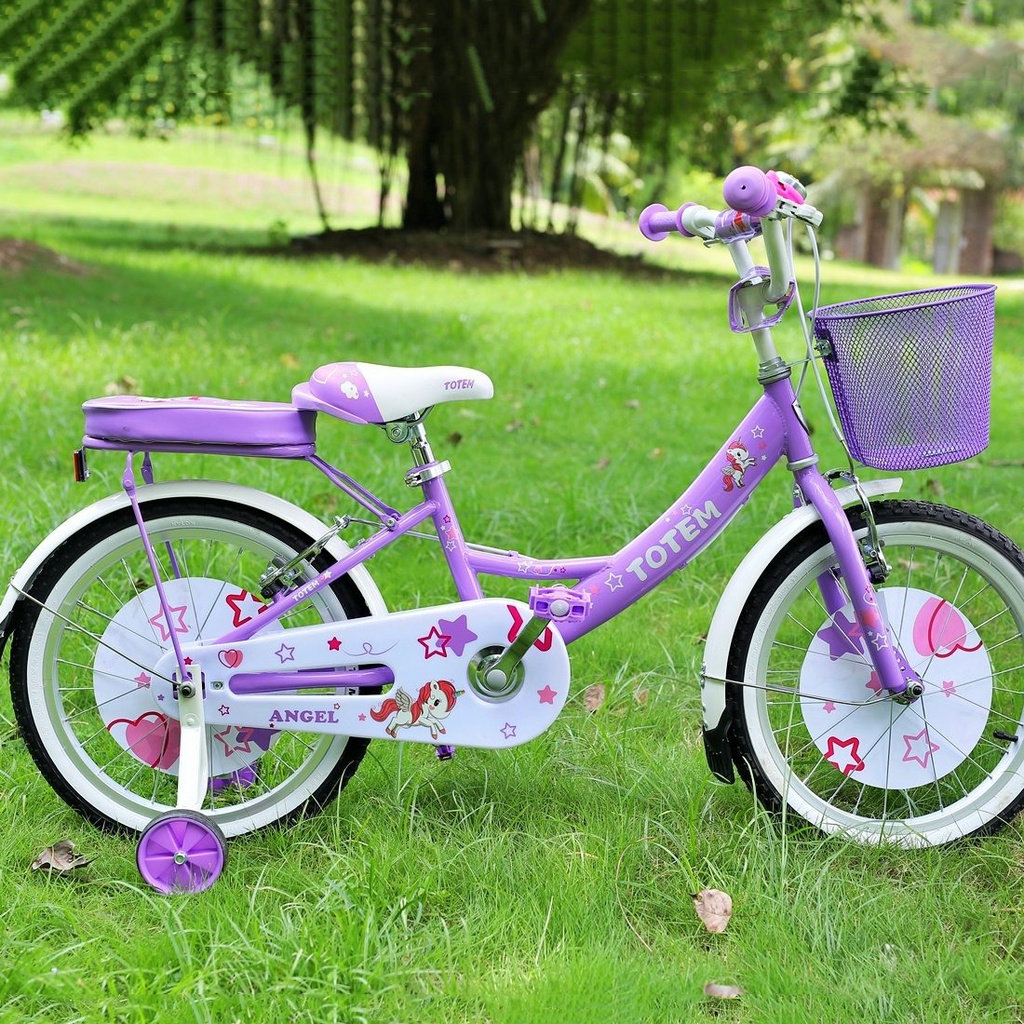 Xe đạp trẻ em cao cấp Totem AG12 AG14 AG16 AG18 G20 cho bé gái 2 tuổi đến 12 tuổi [CHÍNH HÃNG]