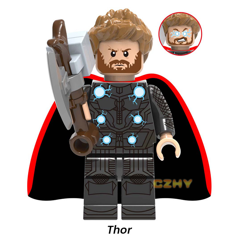 Mô hình lego Avengers 4 Thanos với chiếc găng tay cùng các viên đá vô cực dành cho trẻ em